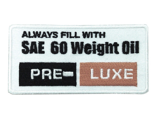 V-Twin #68048 - SAE 60 Weight Oil Patches