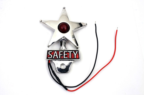 V-Twin - Safety License Plate Topper with LED Lamp