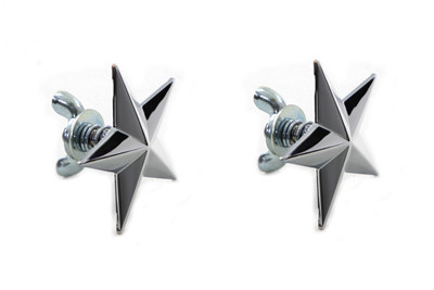 V-Twin - Chrome Decorative Star Stud Set