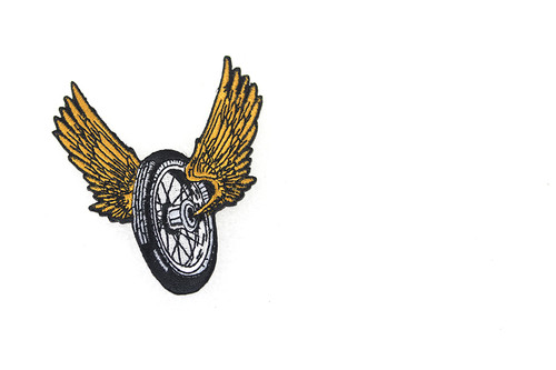 V-Twin #68141 - Winged Wheel Patch Set