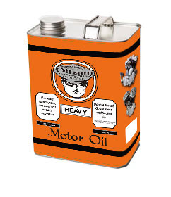V-Twin #68309 - One Gallon Oilzum Metal Can