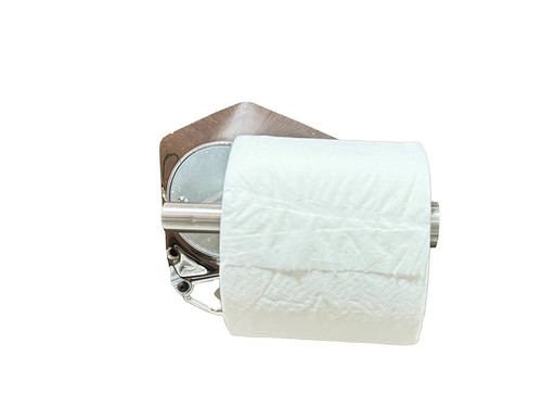 V-Twin - Chrome Toilet Paper Holder Kit