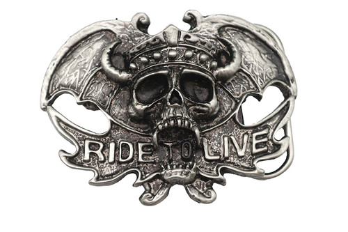 V-Twin - Ride To Live Belt Buckle