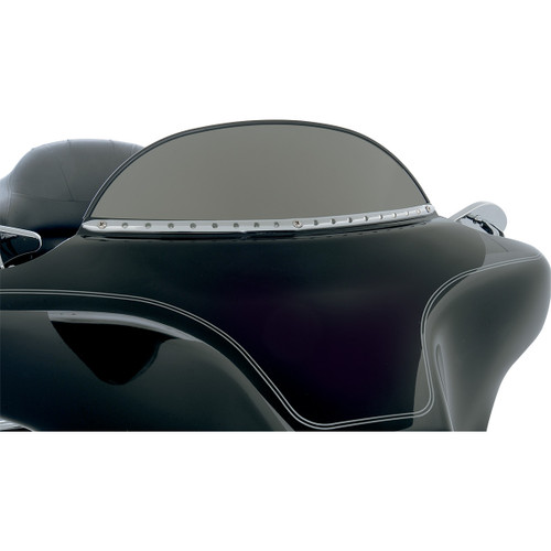Cycle Visions #CV4861 - Windshield Trim - Chrome - FLT '96-'13