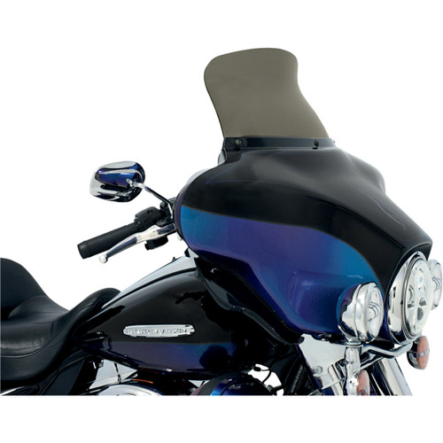 Memphis Shades #MEP8591 - Spoiler Windshield - 9" - Smoke - FLH