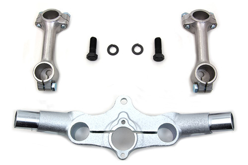 V-Twin - Stelling Spring Fork Offset Handlebar Riser Kit