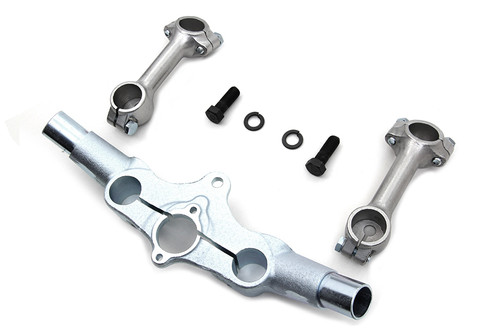 V-Twin - Stelling Spring Fork Offset Handlebar Riser Kit