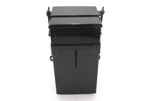 V-Twin #78614 - Solo Battery Box Black