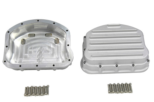 V-Twin - Full Finned Panhead Rocker Box Cover Set