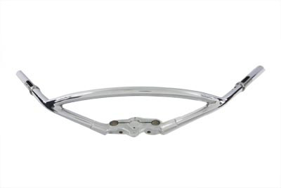 V-Twin - Chrome Hollywood Style Inline Handlebars