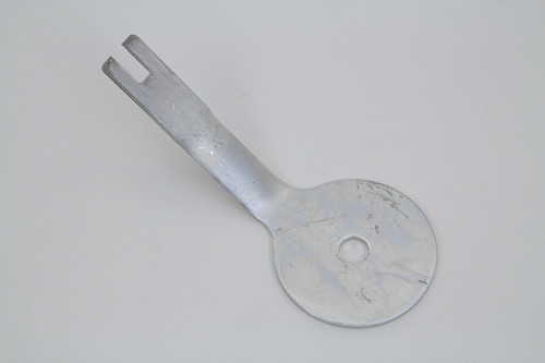 V-Twin - Cadmium Steering Damper Bracket