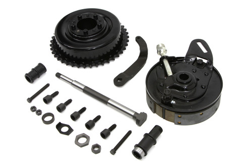 Motorshop - 45 Rear Brake Backing Plate Assembly