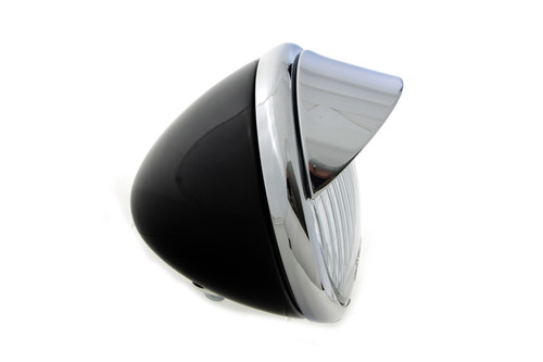 V-Twin - 6-1/2 inch Spring Fork Headlamp