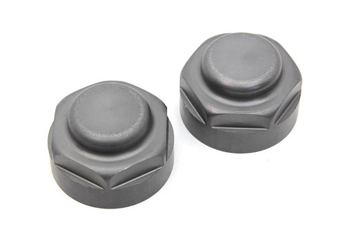 V-Twin - Servi-Car Hub Cap Set Parkerized
