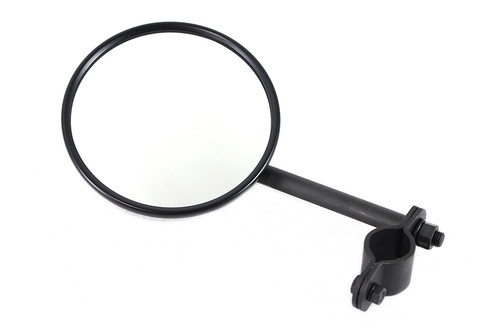 V-Twin - Tall Spring Fork Black 5 inch Mirror