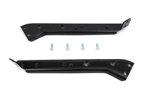 V-Twin - Black Saddlebag Guard Kit Brackets