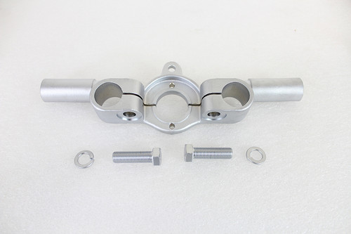 V-Twin - Top Triple Tree Inline Satin Nickel