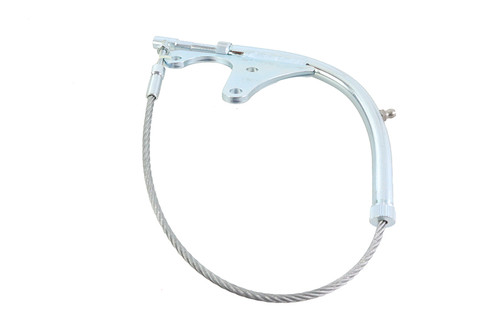 V-Twin - 45 inch W Clutch Cable Assembly Zinc Plated