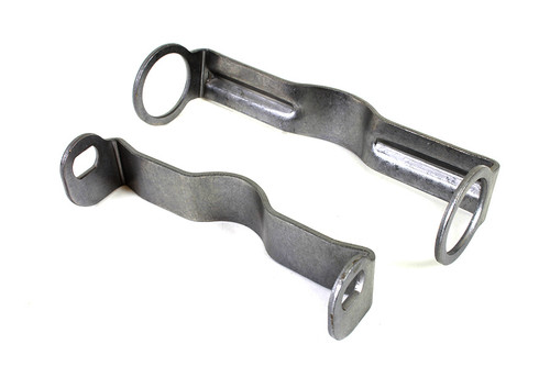 V-Twin - Raw Spring Fork Shock Bracket Set