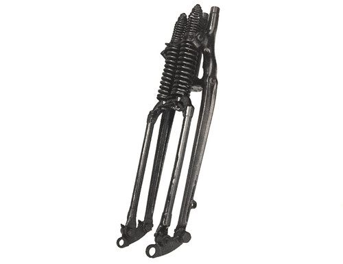 V-Twin - VL 1 inch Spring Fork Assembly Black