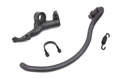 V-Twin - Black Jiffy Kickstand Assembly