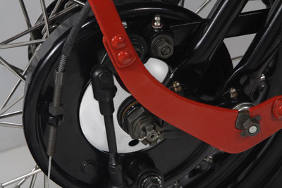 V-Twin - Spring Fork Front Hubcap Set