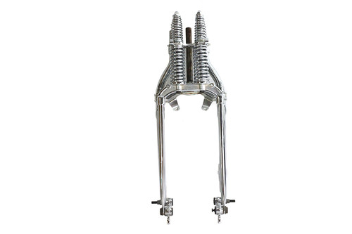 V-Twin - 18 inch Spring Fork Assembly Chrome