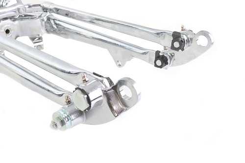 V-Twin - 18 inch Spring Fork Assembly Chrome