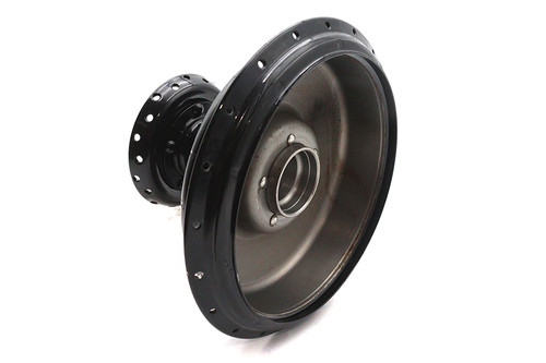V-Twin - Factory Sample Front Wheel Hub and Brake Drum Black