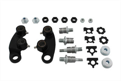 V-Twin - 74 Spring Fork Rocker Kit Black