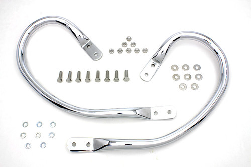 V-Twin - Chrome Rear Handle Set