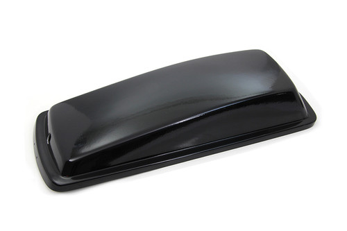 V-Twin - Black Right Saddlebag Lid