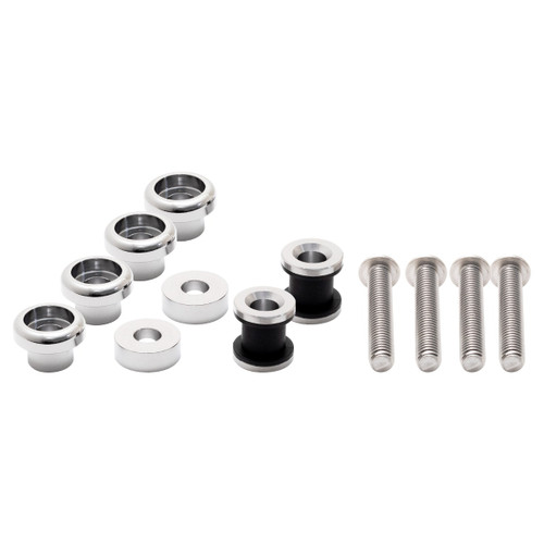 Hogworks Detachable Saddlebag Adapter Hardware Kit for Harley® Softail '18-'25