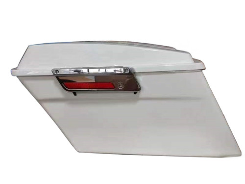 V-Twin - Saddlebag Kit White