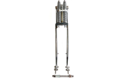 V-Twin - D+D Narrow Spring Fork Assembly Chrome 21 inch