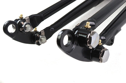 V-Twin - 18 inch Tedd Narrow Spring Fork Assembly Black