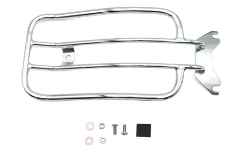 V-Twin #70911 - 7 inch Solo Luggage Rack Chrome