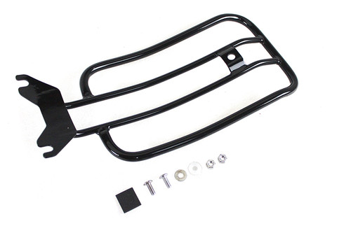 V-Twin #70910B - 7 inch Solo Luggage Rack Black