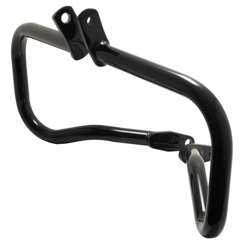 Hogworks Saddlebag Guards in Black for '05-'17 Harley® Softail Deluxe Flstn