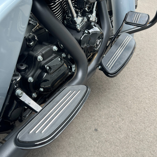 Hogworks Driver Floorboards for Harley® Touring & Softail '86-'25 | Black