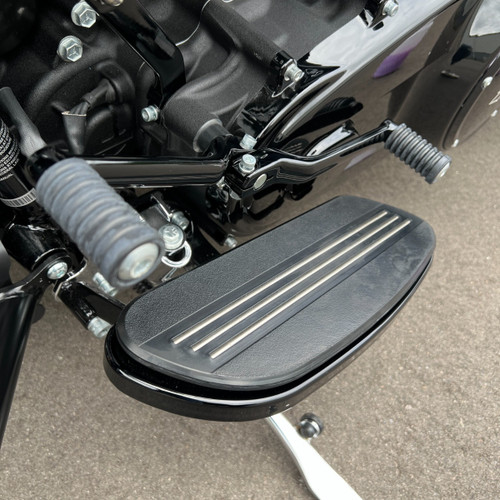 Hogworks Driver Floorboards for Harley® Touring & Softail '86-'25 | Black