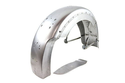 V-Twin - Raw Rigid Rear Fender Assembly
