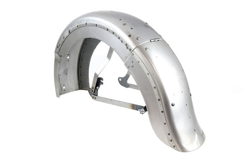 V-Twin #50-0372LIOU MFG - Rigid Rear Fender Assembled