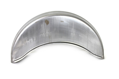 V-Twin - 7.25 inch VL Ribbed Fender Blank Raw