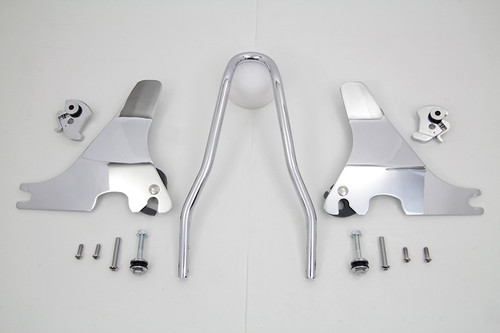 V-Twin - 13 inch Sissy bar Kit Chrome