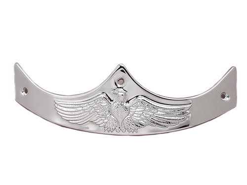 Wyatt Gatling #70137C - Chrome Eagle Style Fender Tip