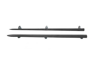 Wyatt Gatling #71771A - Stainless Steel Front Fender Tip Side Rails