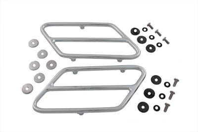 V-Twin #74-426 - Saddlebag Side Cover Trim Rail Set