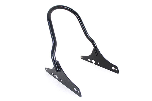 Wyatt Gatling #80216B - 10-1/4 inch Low Profile One Piece Sissy Bar Black
