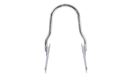 Wyatt Gatling #80216 - 10-1/4 inch Low Profile One Piece Sissy Bar Chrome